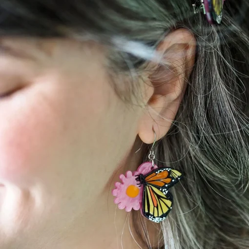 Discount A Butterfly Named Flutter Drop Earrings Earrings