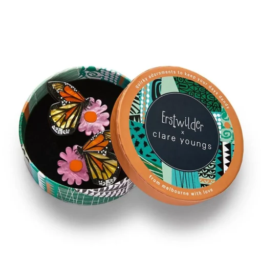 Outlet A Butterfly Named Flutter Hair Clips Set - 2 Piece Hair Clips & Claws