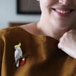Discount A Chatty Christmas Brooch Brooches