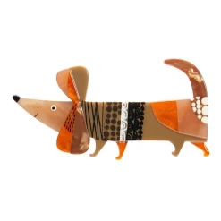 Hot A Dachshund Named Bark Brooch Brooches