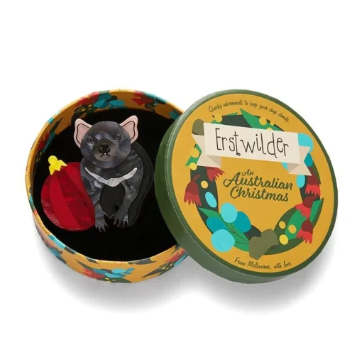 Outlet A Devilish Christmas Brooch Brooches