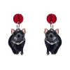 New A Devilish Christmas Earrings Earrings