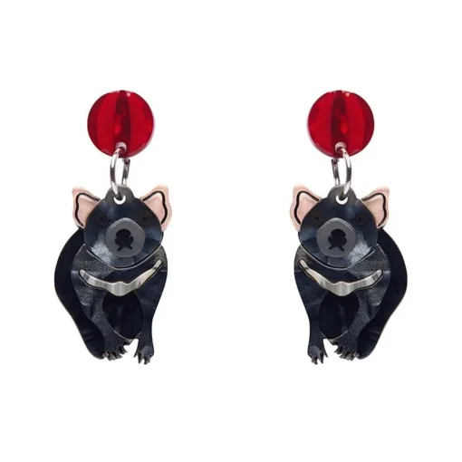 New A Devilish Christmas Earrings Earrings