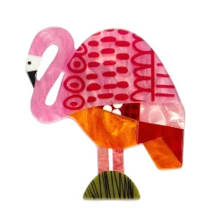 Store A Flamingo Named Honk Brooch Brooches