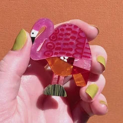 Store A Flamingo Named Honk Brooch Brooches
