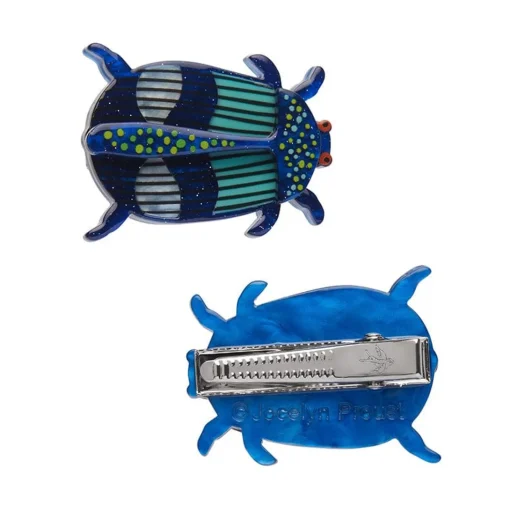 Best A Jewel Among Beetles Hair Clips Set - 2 Piece Hair Clips & Claws