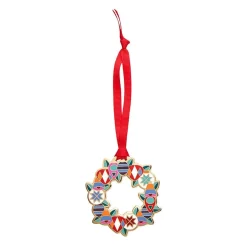Clearance A Jolly Christmas Enamel Tree Ornament Tree Ornaments