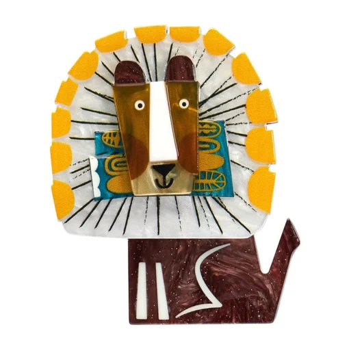 Sale A Lion Named Roar Brooch Brooches