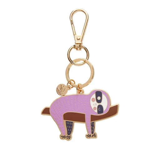 Outlet A Little Sluggish Enamel Key Ring Enamel Key Rings