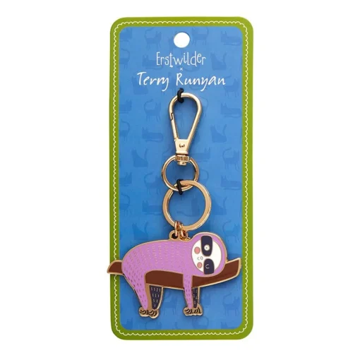 Outlet A Little Sluggish Enamel Key Ring Enamel Key Rings