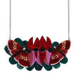 Store A Moth Amongst The Desert Peas Necklace Necklaces