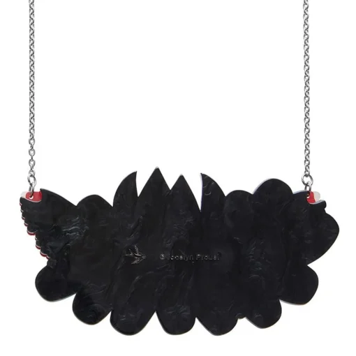 Store A Moth Amongst The Desert Peas Necklace Necklaces