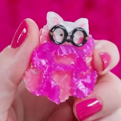 Cheap A Pooch Amongst The Pom Poms Mini Brooch Brooches