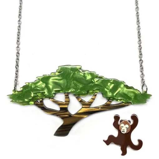 Store Acacia Escape Necklace And Mini Brooch Set Necklaces