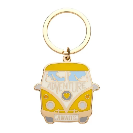 Store Adventure Awaits Enamel Key Charm Enamel Key Rings