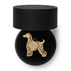 Fashion Ainslee The Afghan Hound Perfume Brooch Brooches