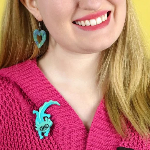 New Alex The Axolotl Brooch Brooches