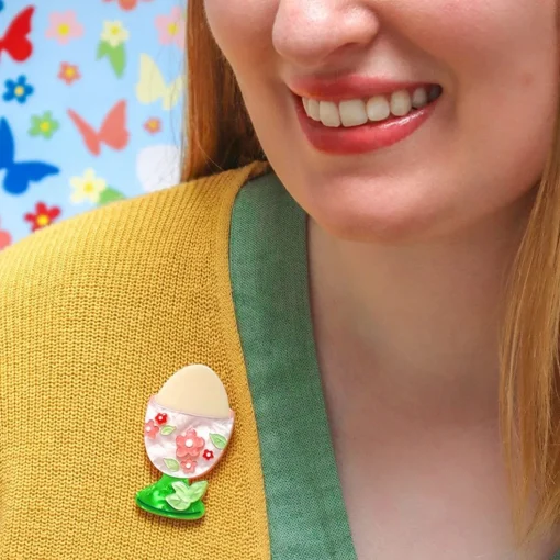 Fashion All Yolks Aside Brooch Brooches