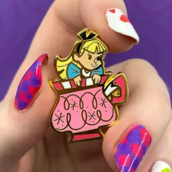 New Always Tea Time, Alice Enamel Pin Enamel Pins