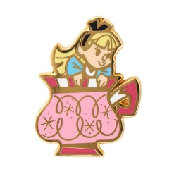 New Always Tea Time, Alice Enamel Pin Enamel Pins
