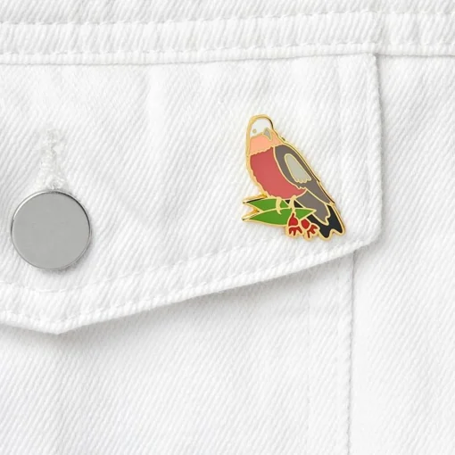 Cheap An Australian Christmas Bird Enamel Pin Pack - 5 Piece Enamel Pins