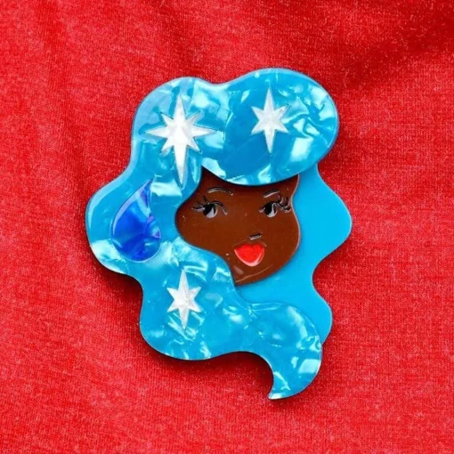 Hot Aquarius The Accepting Brooch Brooches