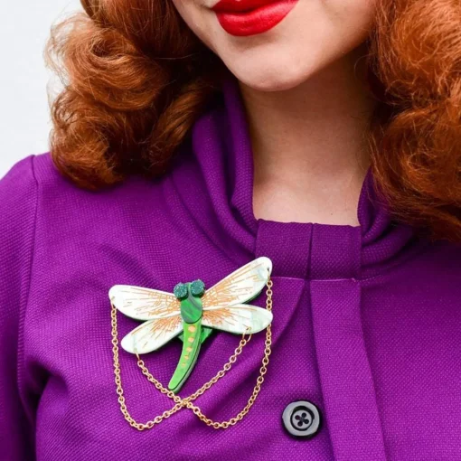 New As The Dragon Flies Brooch Brooches