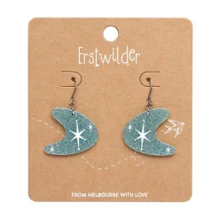 Outlet Atomic Boomerang Glitter Drop Earrings - Blue Essential Earrings