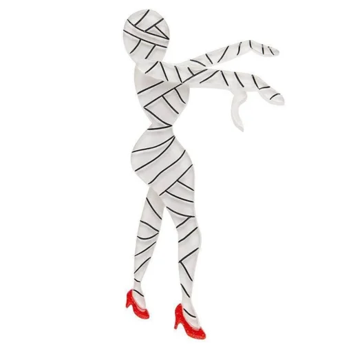 Fashion Bandaged Beauty Mummy Brooch Brooches