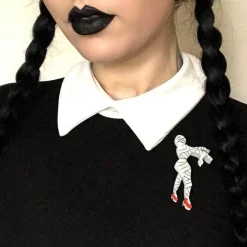 Fashion Bandaged Beauty Mummy Brooch Brooches