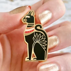 New Bastet The Protector Enamel Pin Enamel Pins