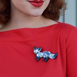 Best Sale Bat-Eared Bestie Fox Brooch Brooches