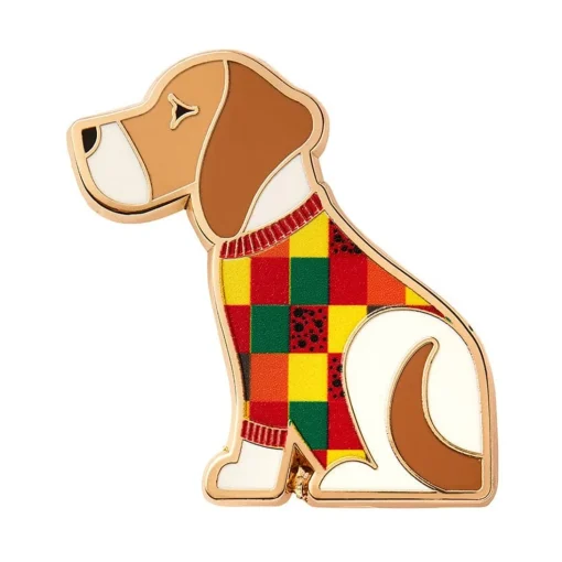 Cheap Beatrice Beagle Enamel Pin Enamel Pins