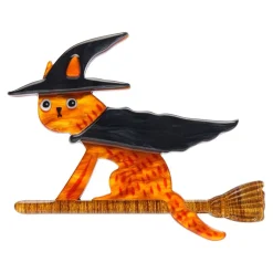 New Bed Knobs & Broomsticks Brooch Brooches