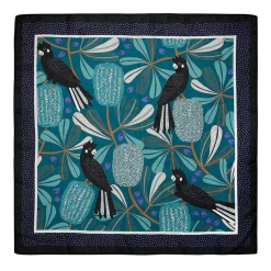 Online Bella The Black Cockatoo Square Scarf Scarves