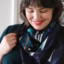 Online Bella The Black Cockatoo Square Scarf Scarves
