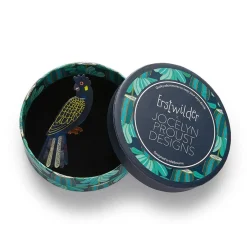 Best Sale Bella The Black Cockatoo Brooch Brooches