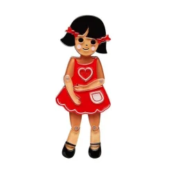 Shop Bendy Wendy Doll Brooch Brooches
