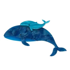 Best Sale Benevolent Behemoths Blue Whale Brooch Brooches