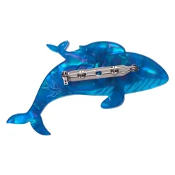 Best Sale Benevolent Behemoths Blue Whale Brooch Brooches