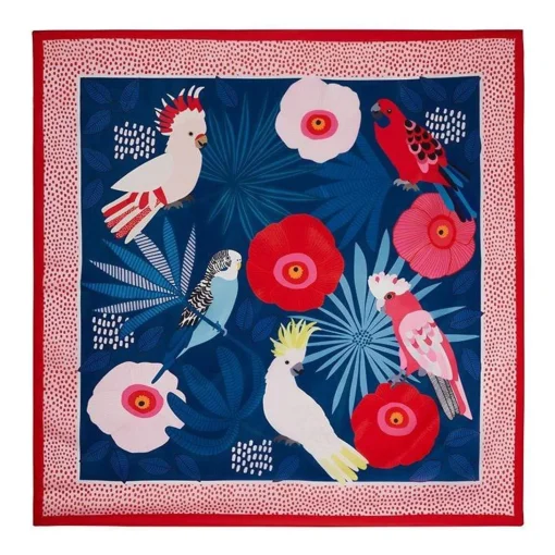 Fashion Bird Flock Square Scarf Scarves