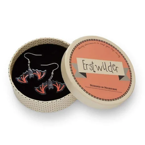 Shop Bite Night Bat Earrings Earrings