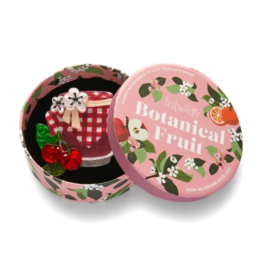 Cheap Black Cherry Bounce Brooch Brooches