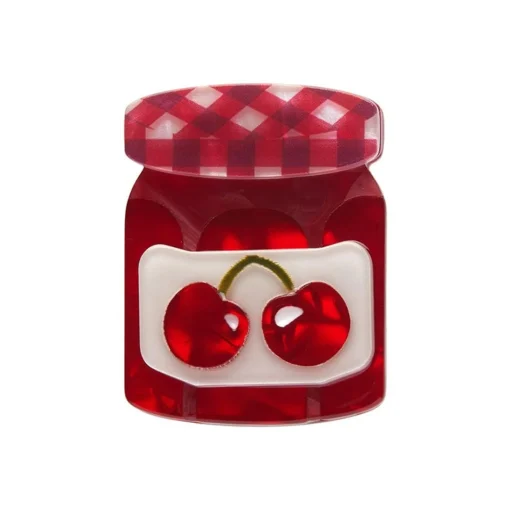 Flash Sale Black Cherry Precious Preserve Mini Brooch Brooches