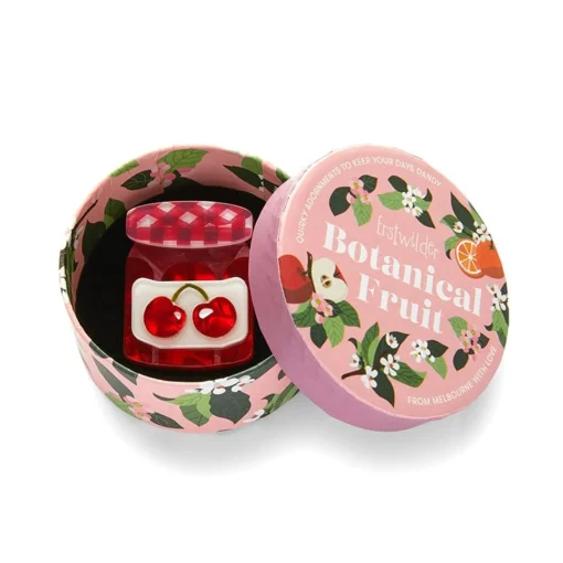 Flash Sale Black Cherry Precious Preserve Mini Brooch Brooches