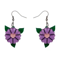 New Blue Blooms Earrings Earrings