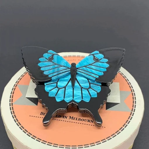 Clearance Blue Emperor Brooch Brooches