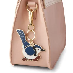 Sale Blue Jay Way Key Ring Enamel Key Rings