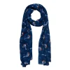 New Blue Jay Way Neck Scarf Navy Scarves