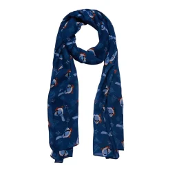 New Blue Jay Way Neck Scarf Navy Scarves